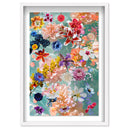 Quartz Coral Aqua Floral