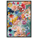 Quartz Coral Aqua Floral