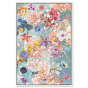 Quartz Coral Aqua Floral