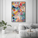 Quartz Coral Aqua Floral