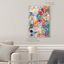 Quartz Coral Aqua Floral