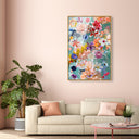 Quartz Coral Aqua Floral