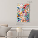 Quartz Coral Aqua Floral