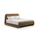 Bold Queen Bed - Camel