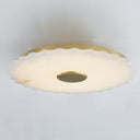 Aged Brass Highland Falls Flush Mount 16" by Hudson Valley, view 2