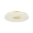 Aged Brass Highland Falls Flush Mount 16" by Hudson Valley