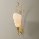 Vintage Gold Leaf Forest Glen Wall Sconce 8.25" by Hudson Valley, view 2