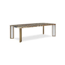 The Naturalist Dining Table - Calacatta Viola by Caracole