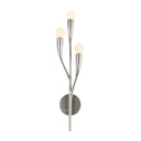 Warm Silver Leaf Labra Wall Sconce 5.75" by Hudson Valley