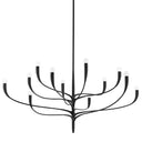 Aged Iron Labra Chandelier 51.5" by Hudson Valley
