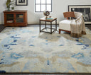 Leandra 6478F Ivory/Blue