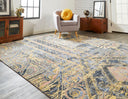Blanchard 6396F Blue/Beige
