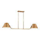 Patina Brass Tannersville Linear 11" by Hudson Valley
