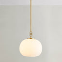 Aged Brass Ingels Pendant 11" by Hudson Valley, view 2
