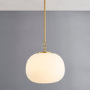 Aged Brass Ingels Pendant 16" by Hudson Valley, view 2