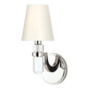 Polished Nickel Dayton Wall Sconce 5" by Hudson Valley