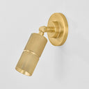Aged Brass Truett Wall Sconce 5" by Hudson Valley, view 8
