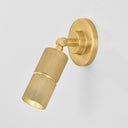 Aged Brass Truett Wall Sconce 5" by Hudson Valley, view 7