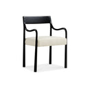 Marais Arm Dining Chair - Dark Chocolate by Caracole