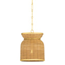 Aged Brass Parkchester Pendant 13" by Hudson Valley