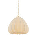 Aged Brass Oak Summit Pendant 24" by Hudson Valley