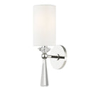 Polished Nickel Birch Wall Sconce 4.75" by Hudson Valley