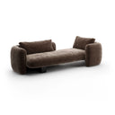 Overlap Bedroom Chaise Dark Taupe