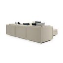 Fusion Sectional - 6-Piece Sectional - Simply Black, Fabric 21021-35CC, 2989-34CC, 3270-12CC by Caracole, view 4
