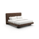 Ovelap Uph Kg Bed Fb Dark Taupe