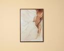 Fallen Petals II - 28" x 40" - Brown Floater Frame by Matho Sun