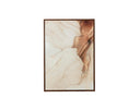 Fallen Petals II - 28" x 40" - Brown Floater Frame by Matho Sun, view 3