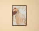 Fallen Petals III - 28" x 40" - Brown Floater Frame by Matho Sun