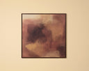 Distant Mirage - 42" x 42" - Brown Floater Frame by Matho Sun
