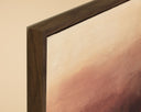 Distant Mirage - 42" x 42" - Brown Floater Frame by Matho Sun, view 2