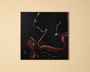 Nocturnal Muse I - 60" x 60" - Copper Floater Frame by Matho Sun