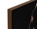 Nocturnal Muse I - 60" x 60" - Copper Floater Frame by Matho Sun, view 4