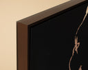 Nocturnal Muse I - 60" x 60" - Copper Floater Frame by Matho Sun, view 2