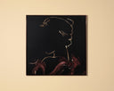 Nocturnal Muse II - 60" x 60" - Copper Floater Frame by Matho Sun