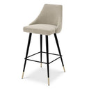 Buttoned Back Bar Stool Cedro