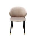Velvet Retro Dining Armchair Volante