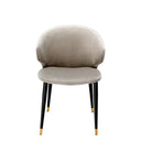 Velvet Retro Dining Armchair Volante