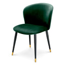 Velvet Retro Dining Chair Volante