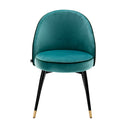 Curved Back Dining Chair Set (2) Cooper