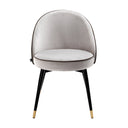 Curved Back Dining Chair Set (2) Cooper