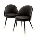 Curved Back Dining Chair Set (2) Cooper
