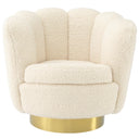 Shell-Shaped Swivel Chair Mirage