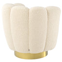 Shell-Shaped Swivel Chair Mirage