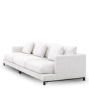 Modern White Accent Sofa Burbury
