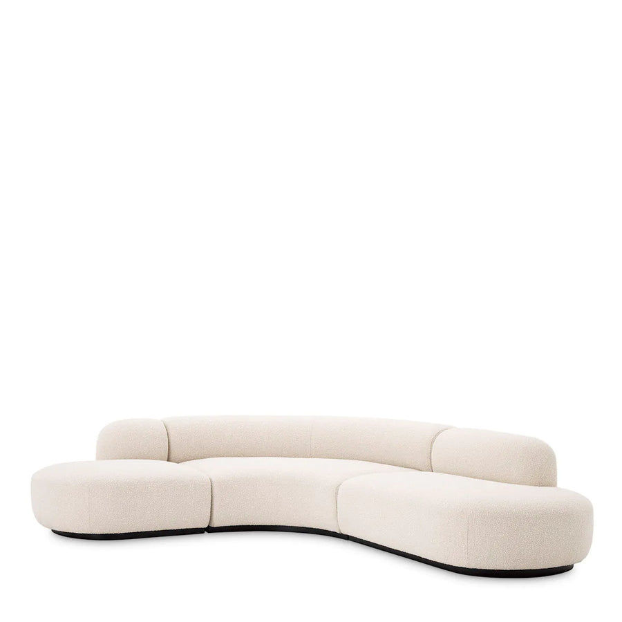 Curved Modern Sofa L Bjorn