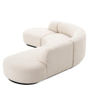 Curved Modern Sofa L Bjorn
